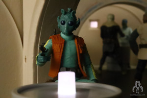 SCENE IT: Star Wars Action figure checklist for the The Cantina scene