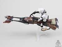 Star Wars The Black Series Speeder Bike with Biker Scout