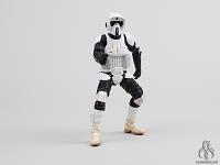 Star Wars The Black Series Speeder Bike with Biker Scout