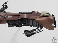 Star Wars The Black Series Speeder Bike with Biker Scout
