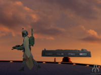 Star Wars The Black Series Boba Fett & Han Solo in Carbonite