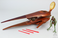 Star Wars Clone Wars Geonosian Starfighter With Exclusive Pilot Figure