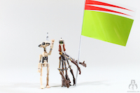 Gasgano with Pit Droid