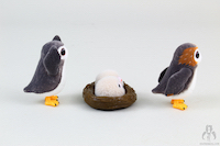 Star Wars Forces of Destiny Chewbacca and Porgs (SDCC 2018)