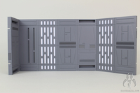 Star Wars Galactic Trading Post Space Walls 375 Walls (with wall supports)