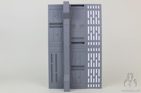 Star Wars Galactic Trading Post Space Walls 375 Walls (with wall supports)