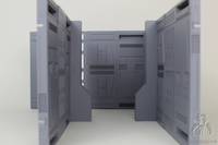 Star Wars Galactic Trading Post Space Walls 375 Walls (with wall supports)