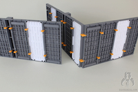 Star Wars Galactic Trading Post Space Walls 375 Walls (with wall supports)