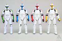 Star Wars Original Trilogy Collection Clone Trooper Troop Builder 4pk  [Color/Clean]