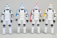 Star Wars Original Trilogy Collection Clone Trooper Troop Builder 4pk  [Color/Clean]