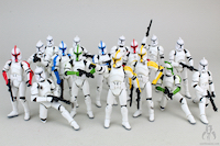 Star Wars Original Trilogy Collection Clone Trooper Troop Builder 4pk  [Color/Clean]