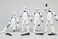 Star Wars Original Trilogy Collection Clone Trooper Troop Builder 4pk [White/Clean]