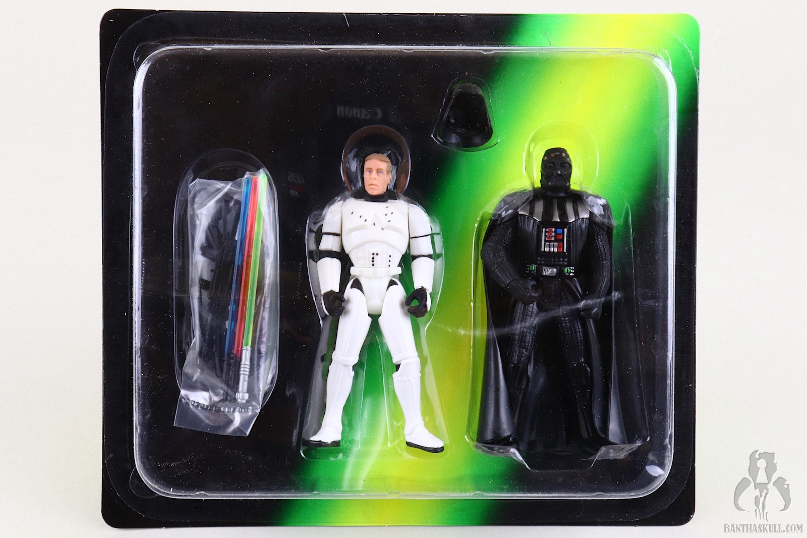 Star Wars POTF 2 Luke & Vader Escape from the Death Star Exclusive Figuren 