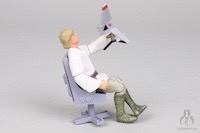 Star Wars Power of the Force (Phase 3) Luke Skywalker with T-16 Skyhopper Model