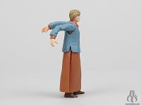 Star Wars Power of the Force (Phase 3) Aunt Beru with SERVICE DROID