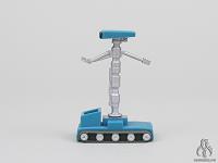 Star Wars Power of the Force (Phase 3) Aunt Beru with SERVICE DROID