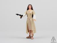 Star Wars Power of the Force (Phase 2) Princess Leia Organa In Ewok Celebration Outfit