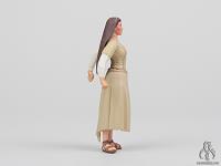 Star Wars Power of the Force (Phase 2) Princess Leia Organa In Ewok Celebration Outfit
