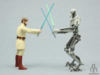 Star Wars Revenge of the Sith 3D Utapau Kenobi / Grievous MS08