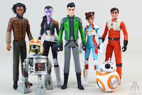 Star Wars Resistance Jarek Yeager & Bucket