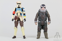 Star Wars Rogue One Shoretrooper Captain vs. Bistan