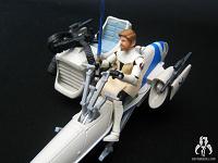 Star Wars Shadows Of The Dark Side BARC Speeder Bike with Obi-Wan Kenobi