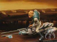 Star Wars Shadows Of The Dark Side Speeder Bike with Castas