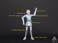 Star Wars Shadows Of The Dark Side Mandalorian Police Officer CW09