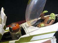Star Wars Shadows Of The Dark Side Kit Fisto's Jedi Starfighter