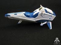 Star Wars Shadows Of The Dark Side Mandolorian Speeder with Mandolorian Warrior