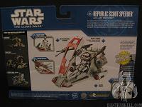Star Wars Shadows Of The Dark Side Republic Scout Speeder with ARF Trooper
