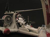 Star Wars Shadows Of The Dark Side Republic Scout Speeder with ARF Trooper