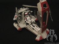 Star Wars Shadows Of The Dark Side Republic Scout Speeder with ARF Trooper