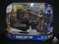 Star Wars Shadows Of The Dark Side Armored Scout Tank with Tactical Droid