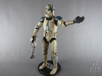 Star Wars Sideshow Collectibles Clone Trooper Deluxe: 501st