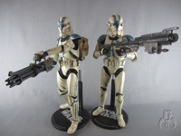 Star Wars Sideshow Collectibles Clone Trooper Deluxe: 501st