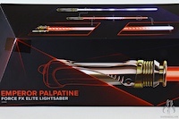 Star Wars The Black Series Emperor Palpatine Force FX Elite Lightsaber