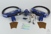 Star Wars The Legacy Collection (Blue) Hailfire Droid & General Grievous