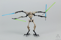 Star Wars The Legacy Collection (Blue) Hailfire Droid & General Grievous