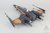 Star Wars The Force Awakens Poe's X-Wing Fighter (Poe Dameron)