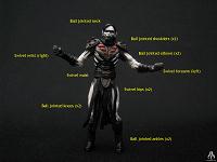 Star Wars The Legacy Collection (Red) Deliah Blue & Darth Nihl 16