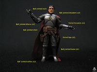 Star Wars The Legacy Collection (Red) Jaster Mereel & Montross 18