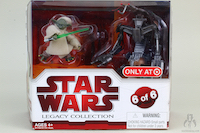 Star Wars The Legacy Collection (Red) Yoda & Droideka 6 of 6 (2009)