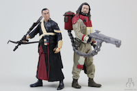 Star Wars The Last Jedi Chirrut Îmwe and Baze Malbus