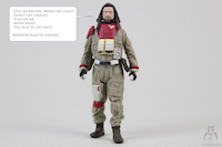 Star Wars The Last Jedi Chirrut Îmwe and Baze Malbus