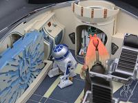 Star Wars The Phantom Menace 3D Royal Starship Droids