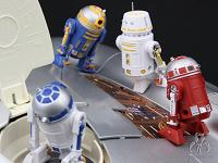 Star Wars The Phantom Menace 3D Royal Starship Droids