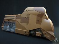 Star Wars The Phantom Menace 3D Multi Troop Transport (MTT)