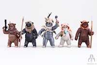 Star Wars The Phantom Menace 3D Ewok Pack