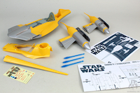 Star Wars The Phantom Menace 3D Naboo Starfighter